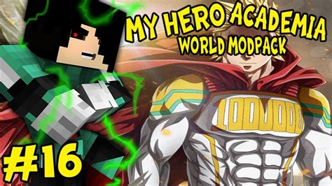 Become A Hero Minecraft My Hero Academia World Modpack Episode 16