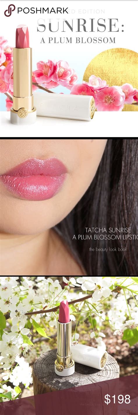 Tatcha Sunrise Plum Blossom Lipstick Rare New Lipstick Lipstick Tube Tatcha