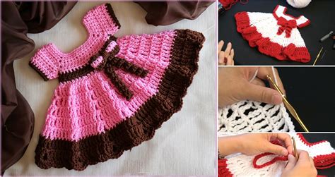 Crochet Baby Dress Tutorials And More
