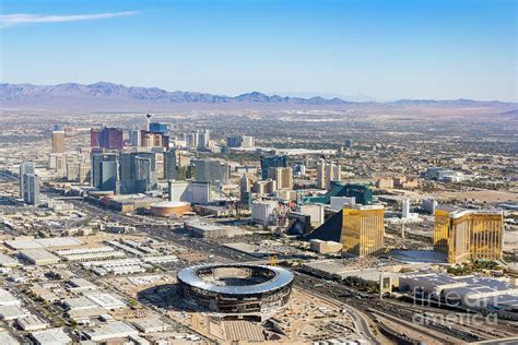 Aerial View Of The Famous Las Vegas Strip Photograph By Chon Kit Leong