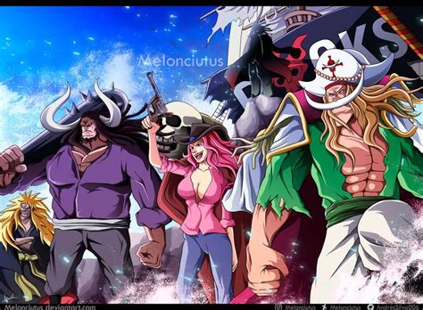 One Piece Piratas Rocks Fanart By Melonciutus On Deviantart One