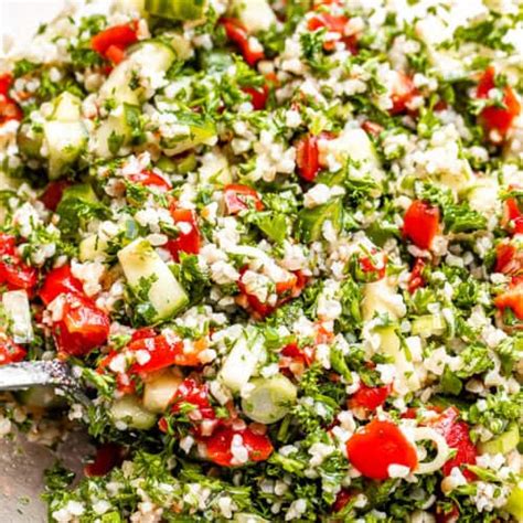 Easy Tabbouleh Salad Recipe Tabouli Salad Diethood
