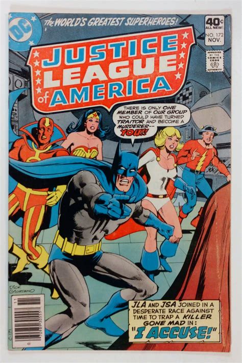 Justice League Of America 172 1979 Mark Jewelers Comic Books
