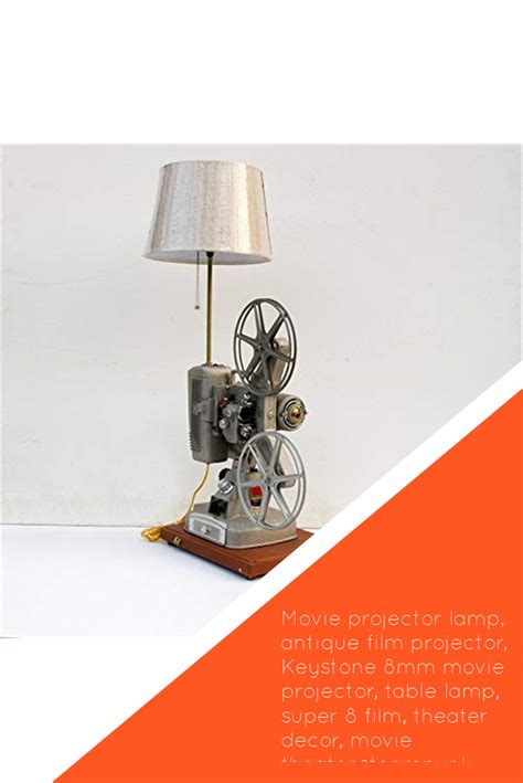 Antique Film Projector Movie Projector Lamp Movie Theater Steampunk Keystone 8mm Movie Projector