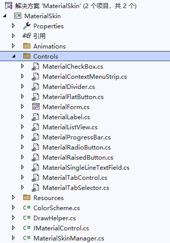 Winforms Materialskin