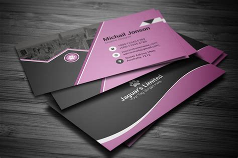 Professional Corporate Business Card Template Design 822465
