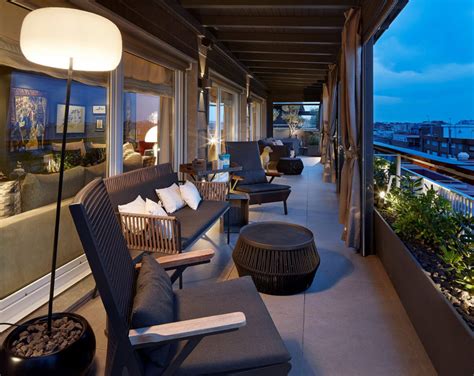 Also, avoid filling the space too. Large Balcony Design Ideas: Modern Trends in Furniture and Decoration