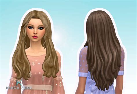 Zarah Hairstyle ~ Mystufforigin Sims 4 Hairs