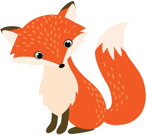 Woodland Clipart Red Fox Woodland Red Fox Transparent Free For