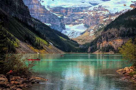 Lake Louise Canadian Rockies Photograph By Maria Angelica Maira