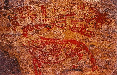 Photograph Of The Original Pictograph Depicted As A Tracing In Figure