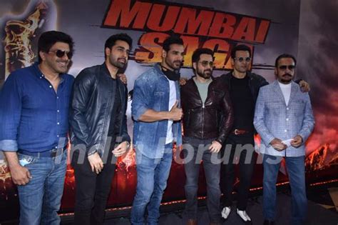 Mumbai Saga Cast At The Trailer Launch Media