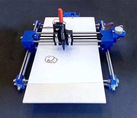 2 configurations of pen up and pen down. XY Plotter Pen Drawing Robot PCB Drawing Writing Machine ...