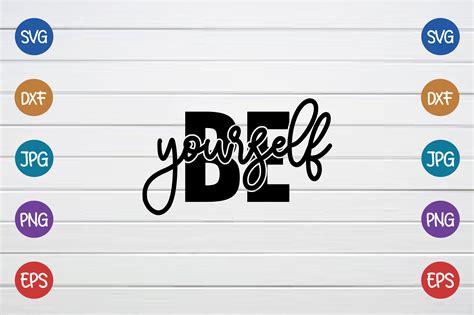 Be Yourself Graphic By Mn Creation · Creative Fabrica
