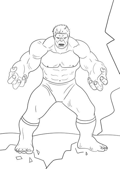 Download Kumpulan 99 Gambar Untuk Mewarnai Hulk Hd Terbaik Info