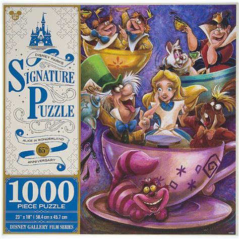 Disney Alice In Wonderland 65th Anniversary Jigsaw Puzzle 1000 Piece