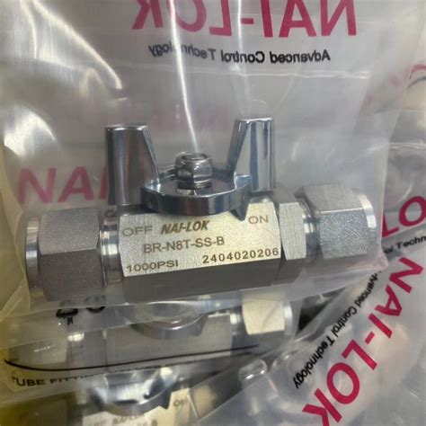 NAI LOK Stainless Steel SS316 1000 Psi 1 2 OD Female Ball Valve With