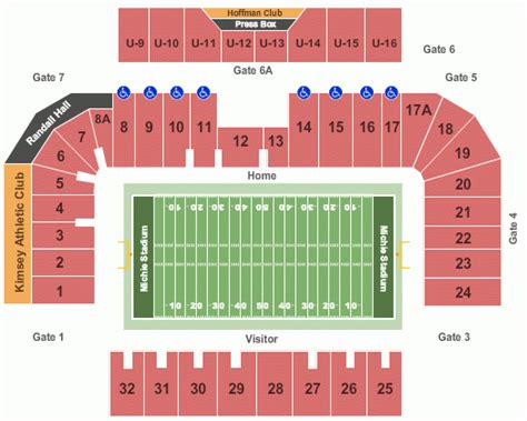 Michie Stadium Seating Chart Stadium Seating Chart