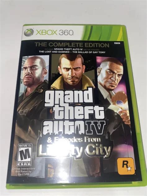 Grand Theft Auto Iv Complete Edition Microsoft Xbox 360 2010