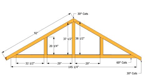 Our engineer will only certify buildings that use steel truss barn kits from over built barn kits. How to build a roof for a 12x16 shed | HowToSpecialist ...