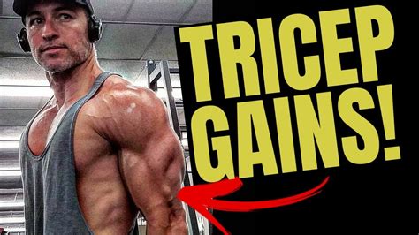 Turbocharged Tricep Workout For Mass INSANE PUMP YouTube