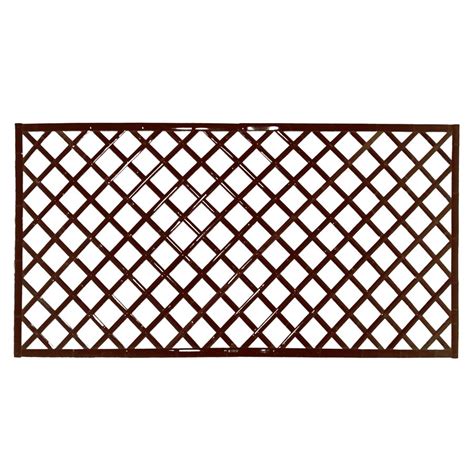 Bamboo Buddy Bamboo Traditional Wood Lattice Actual 07 In X 948 In