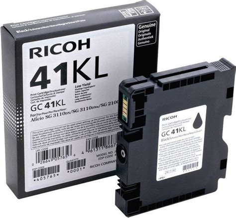 Продажа, поиск, поставщики и магазины, цены в беларуси. Гелевый картридж Ricoh тип GC 41KL Black (405765) в Aficio ...