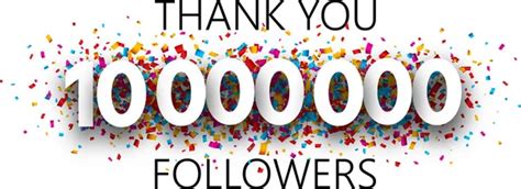 Thank You 60000 Followers Poster Colorful Confetti Social Network