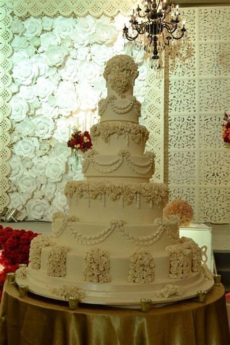 7 Tiers Wedding Cake By Lenovelle Cake 7 Tier