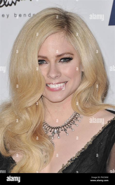 Avril Lavigne At The 25th Annual Race To Erase Ms Gala Held At The Beverly Hilton In Beverly