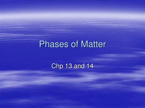 Ppt Phases Of Matter Powerpoint Presentation Free Download Id4186143