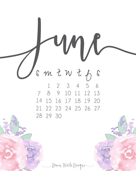 June 2016 Calendar Landscape June 2016 Calendar Pinterest 2016