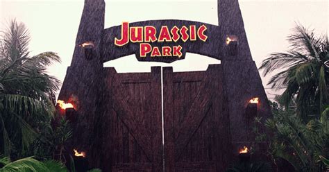 Wanna See What The Iconic Gates Of Jurassic Park Look Like