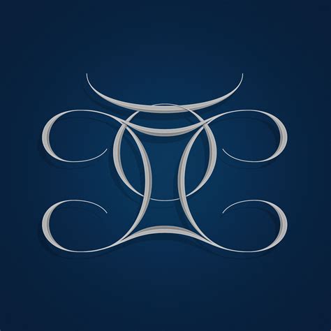 Taurus Gemini Symbols Combined Tattoo Design