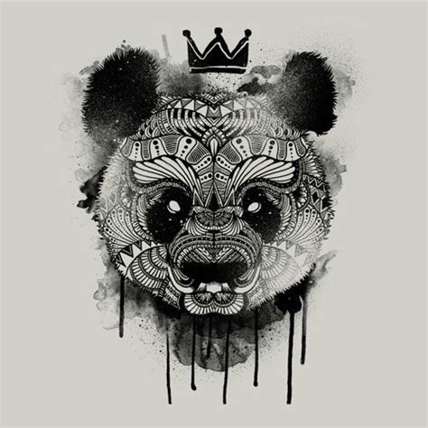 A collection of the top 67 cool panda wallpapers and backgrounds available for download for free. Pin on Tattoo ideas