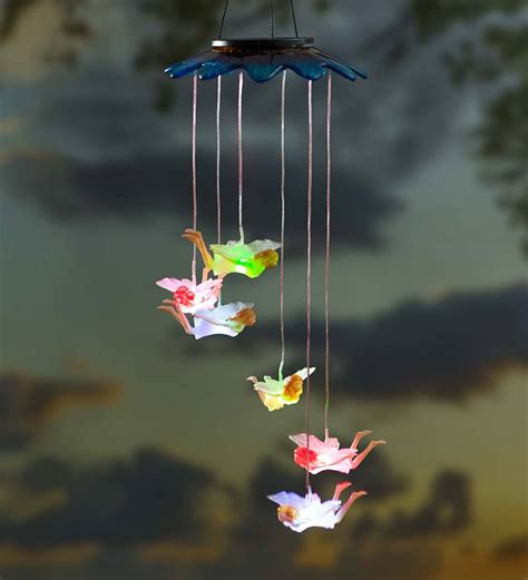 Solar Color Changing Fairies Mobile Plowhearth