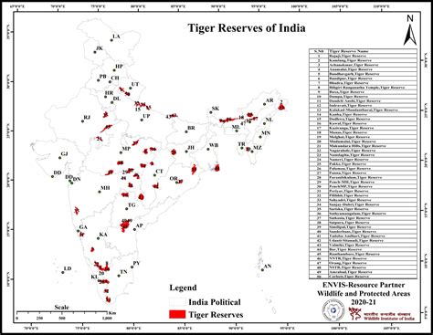 Tiger Reserves In India And Project Tiger Study Wrap
