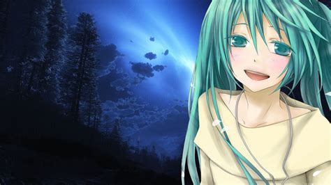 anime girls, Anime, Galaxy, Hatsune Miku, Vocaloid Wallpapers HD / Desktop and Mobile Backgrounds