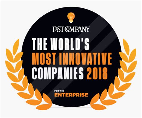 Fast Company Logo Png Worlds Most Innovative Companies 2018