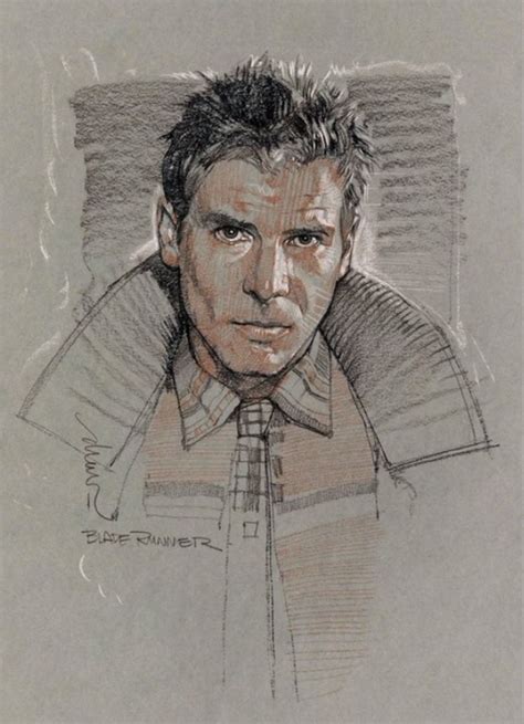 Drew Struzan Portrait Drawing Sketches