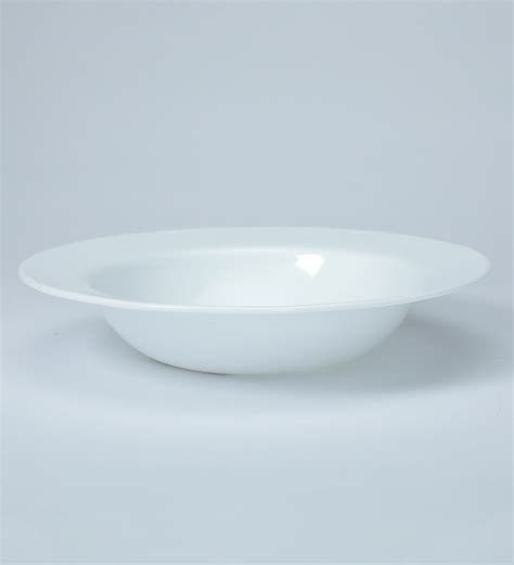 Buy Corelle Winter Frost White Vitrelle Glass Pasta Bowl 828 Ml Online Serving Bowls Bowls