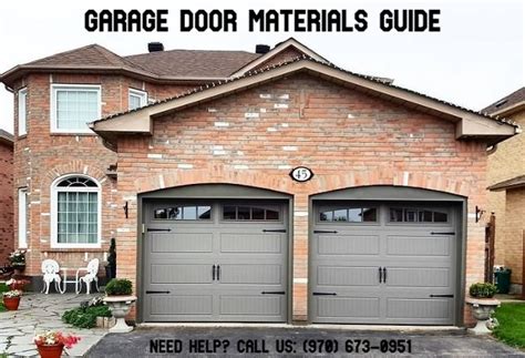 What Material To Choose For Your Installing A New Garage Door
