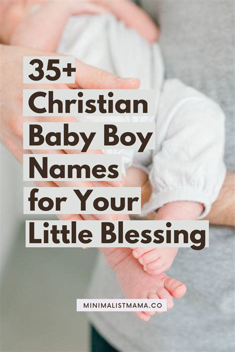 65 Unique Biblical Boy Names With Meanings Artofit