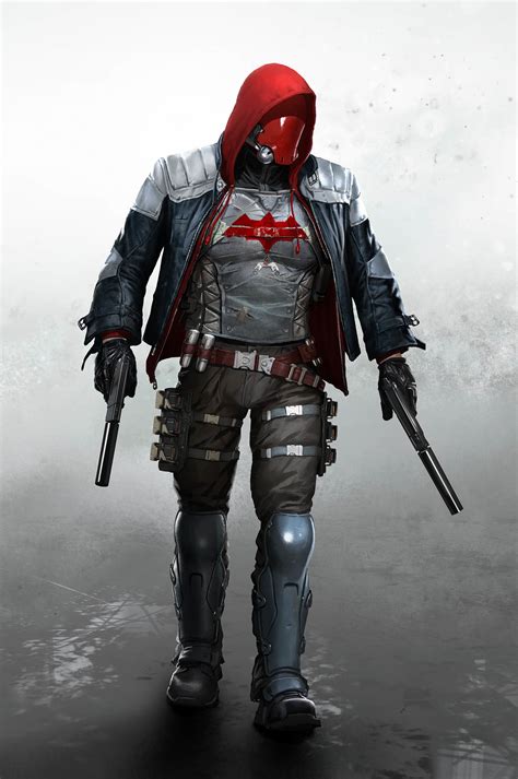 Ville Valtteri Kinnunen Arkham Knight Red Hood Concept Art