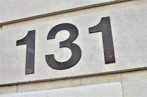 The Number 131 On A Wall Flickr Photo Sharing