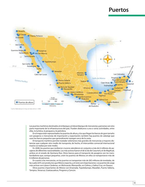 Atlas De México Cuarto Grado 2016 2017 Online Página 20 De 128 Libros De Texto Online