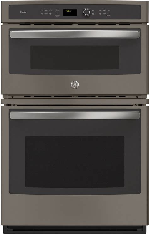 This range is convertible for use on natural or lp gas. 27"Built-in Combination Double Wall Oven/Microwave, Slate ...