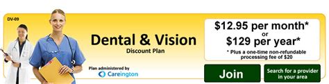 One of the biggest myths about dental insurance is that it costs more than the services that you are provided. Careington Dental and Vision Discount Plan