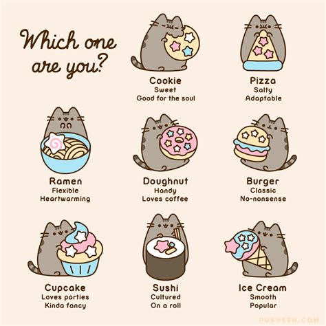 Pusheen Which One Are You 10th Anniversary Edition