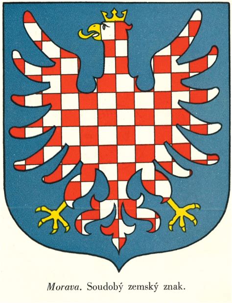 Moravská Orlice František Zvolský Znaky Moravských Měst 1947